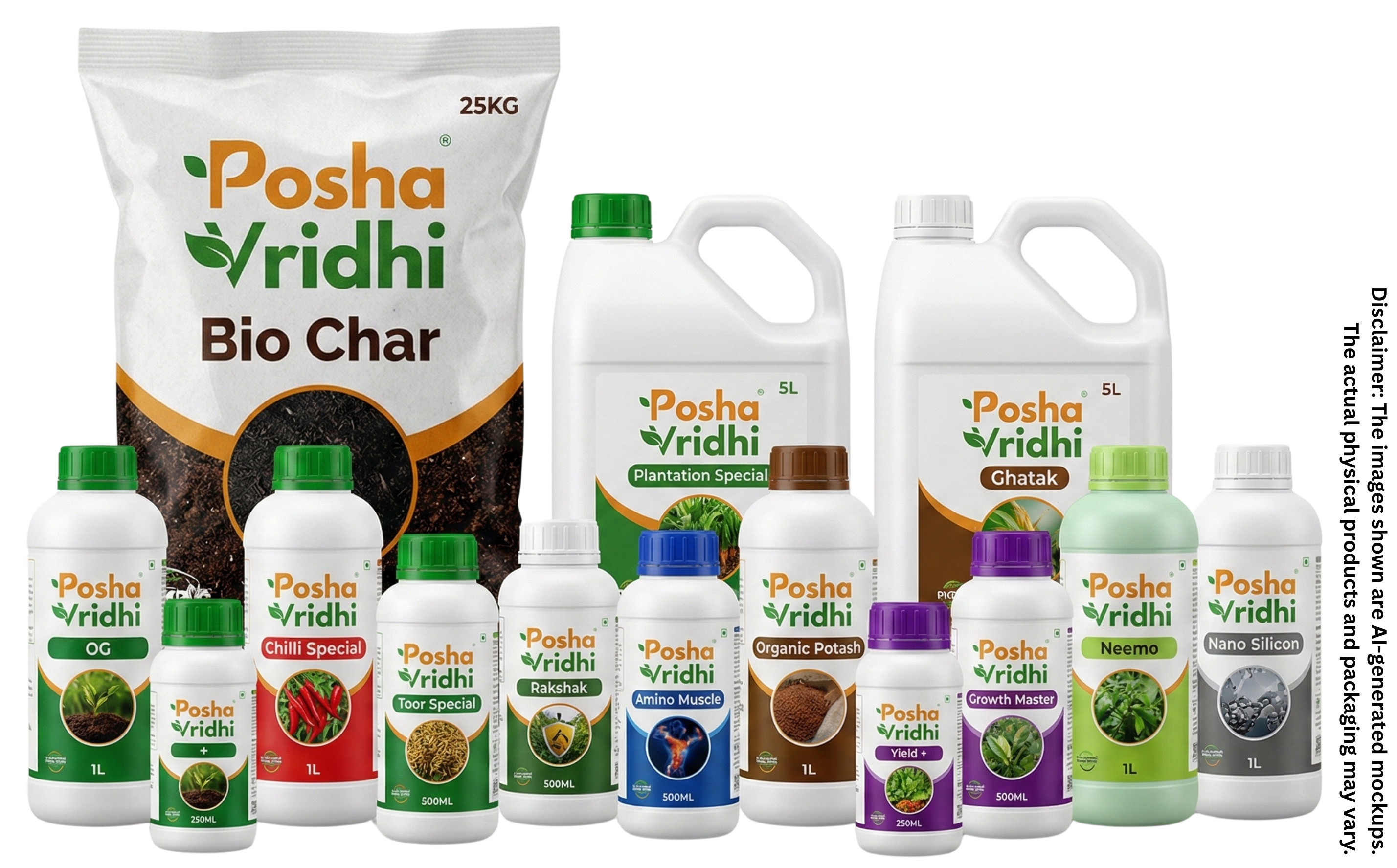 Posha Vridhi Organic Product Range